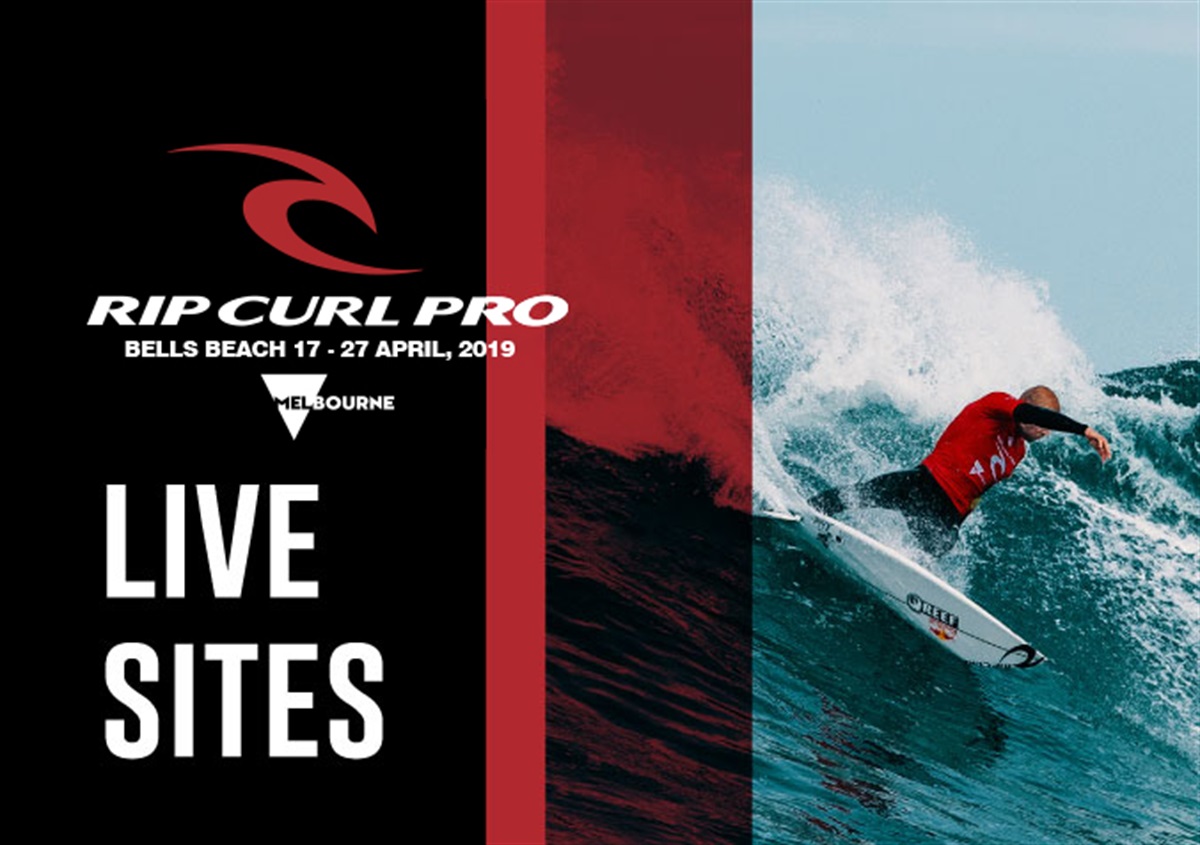Rip Curl Pro Live Action for local businesses Surf Coast Shire