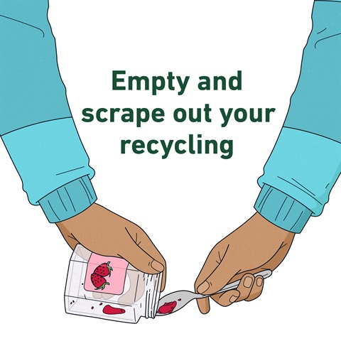 Waste Management - Static tile - Empty  scrape out your recycling - 1080x1080-SABI.JPG